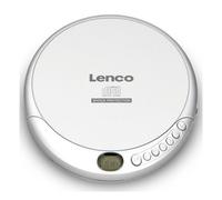 Lenco Portable CD, CD-R/RW, MP3 Player with Shock Protection, Silver