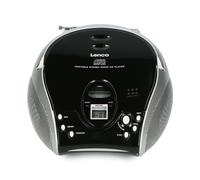 Lenco Portable FM Stereo Radio with CD Player and Telescopic Antenna