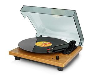 Lenco Record Player LS-10 - Turntable with Integrated Speakers