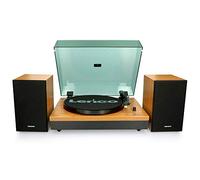 Lenco record player LS-300 - turntable with Bluetooth and 2 x 10W RMS speakers in wood