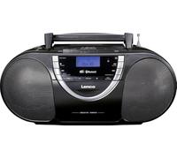Lenco SCD 6900 Portable DAB+ Radio - Bluetooth - FM Radio - Boombox with CD/MP3 Player - Cassette Deck - USB Input - AUX-In - 3.5 mm Headphone Jack - Black