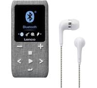 Lenco Xemio-861 Bluetooth MP3 Player 8 GB Micro-SD Card/Bluetooth/FM Radio/Voice Memo Function / 1.8 Inch TFT Display/E-book Function/Up to 64 GB Storage Space/Grey