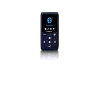 Lenco Xemio-861 Bluetooth MP3 Player 8 GB Micro-SD Card/Bluetooth/FM Radio/Voice Memo Function / 1.8 Inch TFT Display/E-book Function/Up to 64 GB Storage Space/Blue