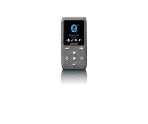 Lenco Xemio-861 Bluetooth MP3 Player 8 GB Micro-SD Card/Bluetooth/FM Radio/Voice Memo Function / 1.8 Inch TFT Display/E-book Function/Up to 64 GB Storage Space/Grey