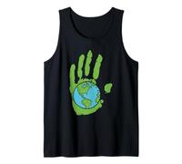 Lend A Hand - Earth Freedom Love World Peace, Men Women Kids Tank Top