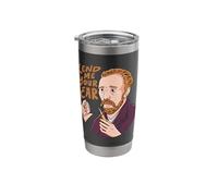 Lend me Our Ear Design for a Van Gogh Art Lover Stainless Steel Insulated Tumbler