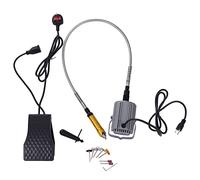 LENDISIY Hanging Flexshaft Mill, 780W Flex Shaft Rotary Tool Electric Grinder Carver Multi-Function Metalworking Jewelry Tool Repair Kit, Foot Pedal Control, for Carving Buffing