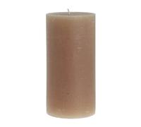 Lene Bjerre Lene Bjerre Rustic candle golden brown Ø10 cm 20 cm