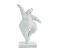 Lene Bjerre Serafina decoration woman on tiptoe 28.8 cm White
