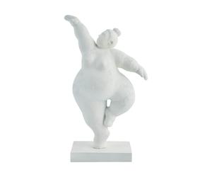 Lene Bjerre Serafina decoration woman on tiptoe 28.8 cm White