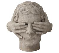 Lene Bjerre Serafina head 30 cm Monument grey (grey)