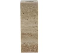 Lene Bjerre - Travina Candle Holder Marble 11.5 cm - Linen