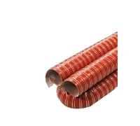 Length 100cm/39.4" Heat Resistant Flexible Ventilation Tube Silicone Air Duct Hose, for HVAC, Industrial Fume Extraction(D 7cm/2.8")