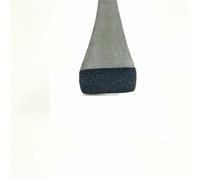 Length 1M to 10M Width 5mm to 17mm EPDM Rubber Foaming Sealing Strips Flat Square Strip EPDM Sponge Sealing Strip-Black 13.0mmX5mm-Length 2M-Square-Foaming EPDM