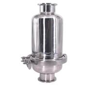 Length 245mm Fit 19/25/32/38/51mm Pipe x 1.5" 2" Tri Clamp in-line Filter Strainer Homebrew Beer Brewing SUS 304 Stainless Steel(1000 Mesh,51mm Pipe K64mm)