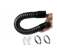 Length 400~1000mm Universal Black Silicone Flexible Hose Intercooler Hose Water Radiator Tube Car Turbo Intake Pipe Auto Parts(400MM_ID 38MM)