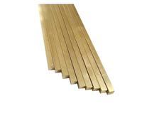 Length 500mm Brass Square Bar Flat Stick Rod Solid 1x1/1.5x1.5/2x2/2.5x2.5/3x3/4x4/5x5/6x6/7x7/8x8/9x9/10x10~19x19mm Metal Strip for Crafting Maintenance Electrical Architectural(9x9x500mm 1PCS)