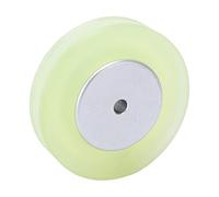 Length Counter Wheel with 6mm Hole Diameter, Encoder Meter Accessory for Measuring Speed and Position, Aluminum Alloy Rolling Wheel for Belt Tube Plate Counting (BEM-V15-XJL)
