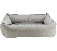 Leni bed, square, 60 × 50 cm, sand/grey