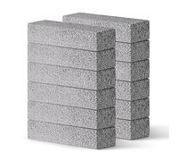Lenicany 12Pack Pumice Stone for Toilet Cleaning Bowl Stick,Powerfully Cleans Hard Water Rings, Calcium Buildup & Stains, Suitable for Cleaning Toilet, Bathtubs, Kitchen Sink, Grill