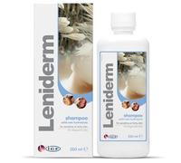 Leniderm Oatmeal Dog & Cat Shampoo for Sensitive Itchy Skin, 250 ml | With Hydrolysed Oats, Betaine & Lanolin, Soothes Dry Flaky Skin, Moisturises & Softens the Coat, pH-Balanced