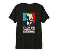 Lenin Marxism Communism Socialism USSR Premium T-Shirt