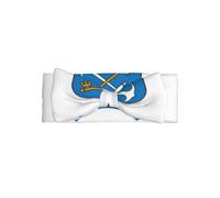 Leningrad Flag Baby Bow Headband-Soft Stretchy for 0-6 Months