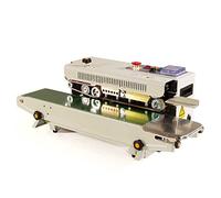 LENJKYYO FR-770 Automatic Sealing Machine Continuous Band Horizontal Bag Sealer Constant Heat Plastic FR-900 Vertical Type Compound Film Liquid Automatic Horizontal Sealer