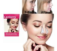 Lenlorry Nose Shaper Lifter Clip Nose Beauty Up Lifting Soft Safety Silicone Rhinoplasty Nose Bridge Straightener Corrector Slimming Device for Wide Crooked Nose Women Men Girls Ladies