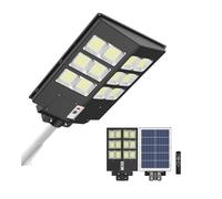 Lenlun 800W Solar Street Lights Outdoor Waterproof, 80000LM Solar Security Lights Dusk to Dawn Motion Sensor Light Lamp for Garage, Patio, Parking Lot, Wall, Playground