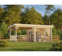 Lenna 403/703 (6x3m | 16.6m2) Glass Garden Room With Sliding Doors (Double Glazing Available)