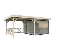 Lenna 403/703 (6x3m | 16.6m2) Glass Garden Room With Sliding Doors (Double Glazing Available)