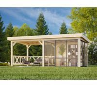 Lenna 404/704 (6x3m | 16.6m2) Glass Garden Room With Sliding Doors (Double Glazing Available)