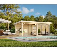Lenna 405/705 (6x3m | 16.6m2) Glass Garden Room With Sliding Doors (Double Glazing Available)