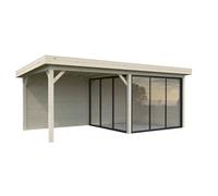 Lenna 405/705 (6x3m | 16.6m2) Glass Garden Room With Sliding Doors (Double Glazing Available)