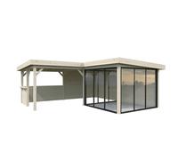 Lenna 410/710 (6x6m | 24.9m2) Glass Garden Room With Sliding Doors (Double Glazing Available)
