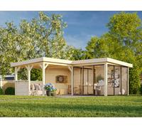 Lenna 410/710 (6x6m | 24.9m2) Glass Garden Room With Sliding Doors (Double Glazing Available)