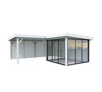 Lenna 411/711 (6x6m | 24.9m2) Glass Garden Room With Sliding Doors (Double Glazing Available)
