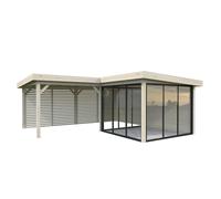 Lenna 411/711 (6x6m | 24.9m2) Glass Garden Room With Sliding Doors (Double Glazing Available)