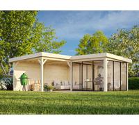 Lenna 412/712 (6x6m | 24.9m2) Glass Garden Room With Sliding Doors (Double Glazing Available)