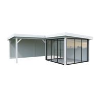 Lenna 412/712 (6x6m | 24.9m2) Glass Garden Room With Sliding Doors (Double Glazing Available)