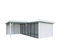 Lenna 413/713 (6x6m | 24.9m2) Glass Garden Room With Sliding Doors (Double Glazing Available)