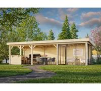 Lenna 416/716 (9x3m | 24.9m2) Glass Garden Room With Sliding Doors (Double Glazing Available)