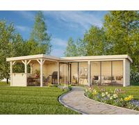 Lenna 420/720 (9x6m | 33.2m2) Glass Garden Room With Sliding Doors (Double Glazing Available)