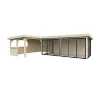 Lenna 421/721 (9x6m | 33.2m2) Glass Garden Room With Sliding Doors (Double Glazing Available)