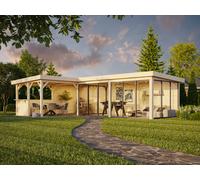 Lenna 421/721 (9x6m | 33.2m2) Glass Garden Room With Sliding Doors (Double Glazing Available)