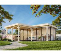 Lenna 423/723 (6x6m | 24.9m2) Glass Garden Room With Sliding Doors (Double Glazing Available)