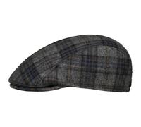 Lennart Shetland Check Flat Cap by Mayser