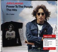 LENNON, JOHN-POWER TO THE PEOPLE: THE HITS (LIMITED WITH T-SHIRT)