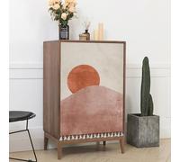 LENNOSIL Under Sink Curtain, Sink Skirt for Kitchen, Desk Privacy Curtain, Dust Proof Short Cabinet Curtains for Kitchen, Bathroom, Shelves(A,50 * 70cm)